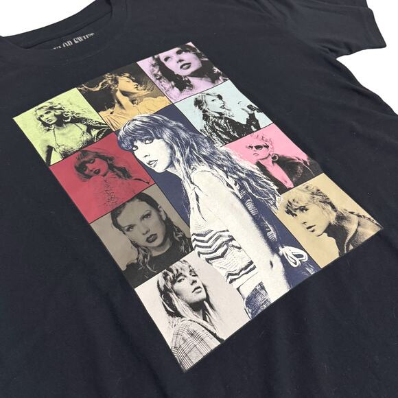 NEW Taylor Swift The Eras Tour Through LA Black T-Shirt Medium Authentic Merch - Picture 5 of 7